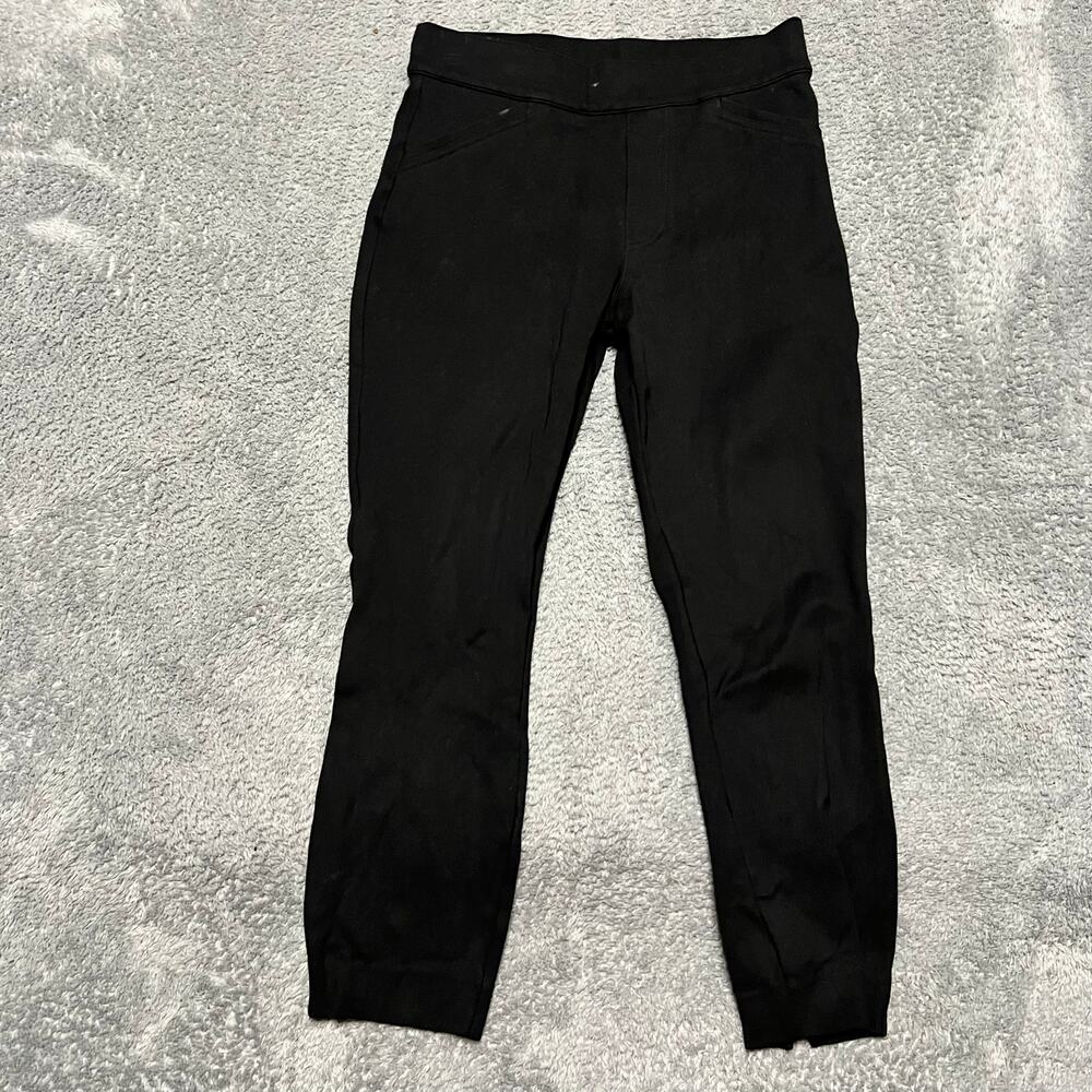 Spanx Pants Womens Small Perfect Black Pant Back Seam Skinny Pants 20251Q Black
